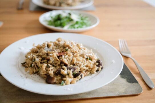 Um festim de sabores: Risoto de Funghi, a excelência dos cogumelos na culinária