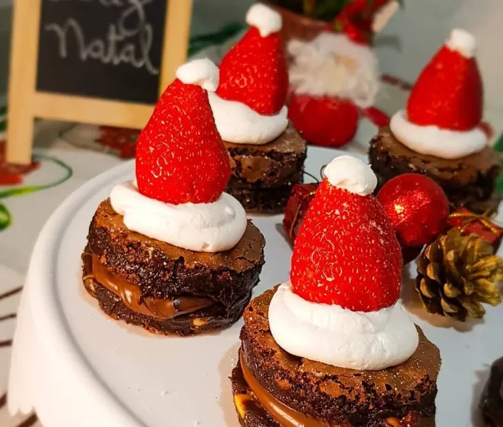 Brownie de Natal