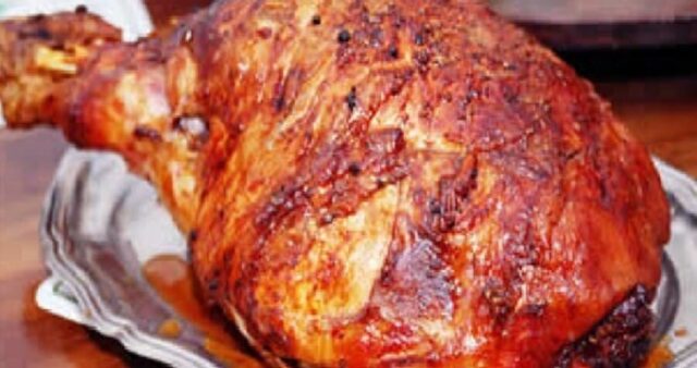 Pernil Assado para ceia de natal