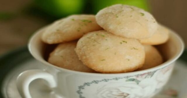 Biscoito de Limão com Maizena