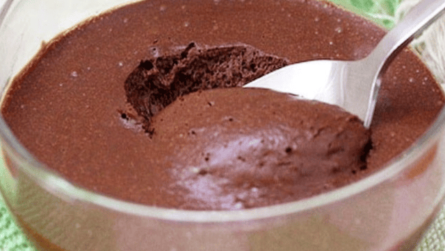 Mousse de Chocolate Cremosa